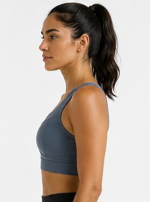 Top Wanda perfil - Color: Azul acero