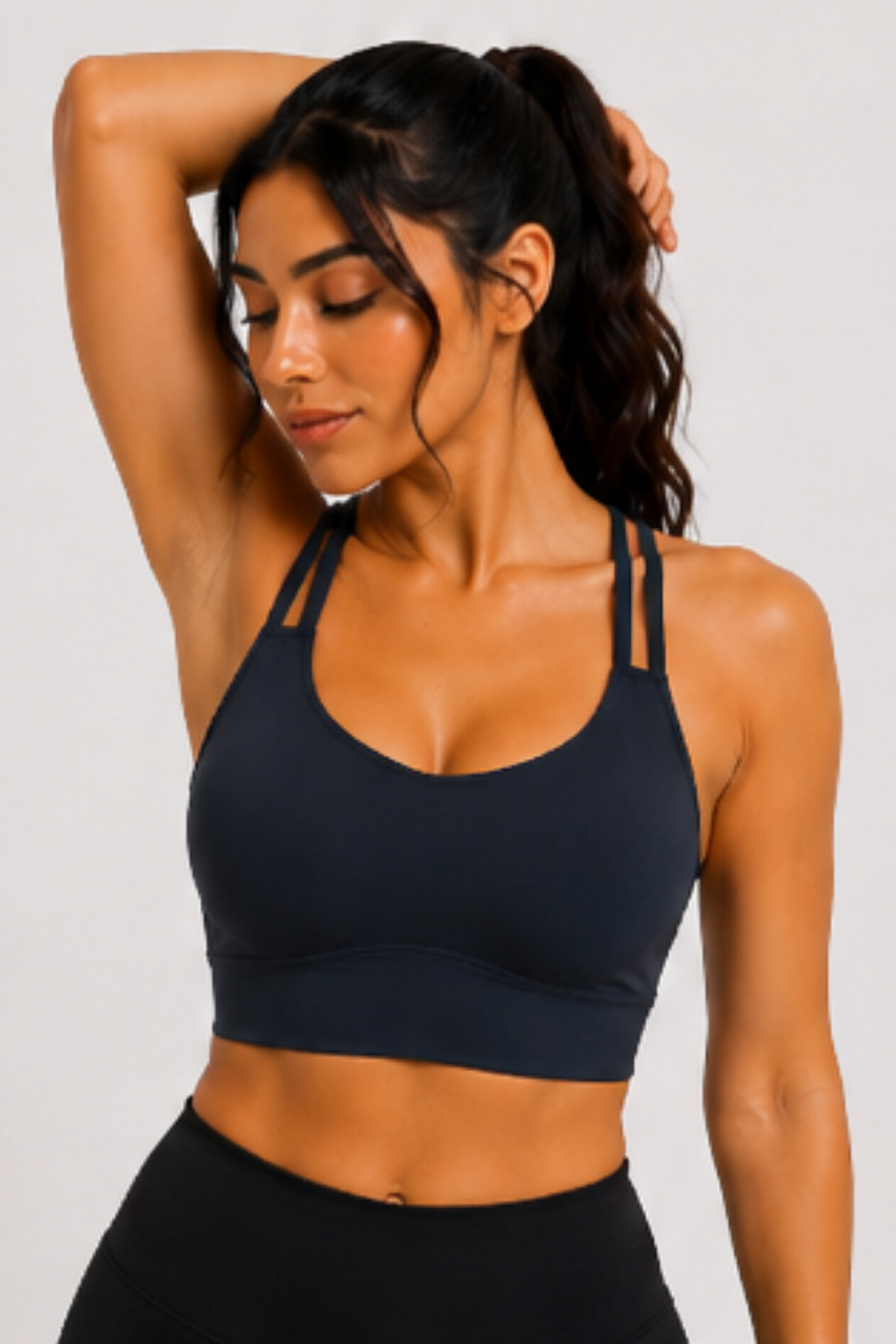 Top Luna frente - Color: Gris